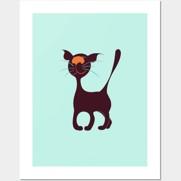 Happy cat Wall Art by masha